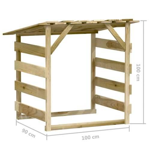 Pergole s krovom 6 kom 100 x 90 x 100 cm impregnirana borovina - 100 x 90 x 100 cm 6 Cijena