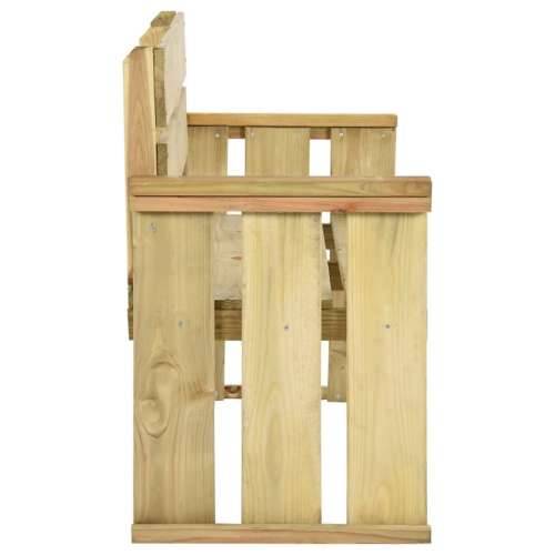 Vrtna klupa 121 cm od impregnirane borovine - 121 x 53 x 85 cm 1 Cijena