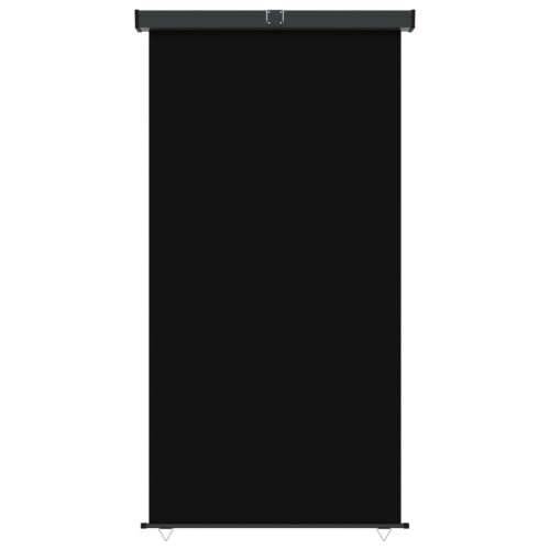 Balkonska bočna tenda 175 x 250 cm crna Cijena