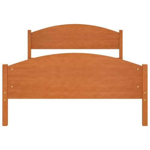 Okvir za krevet od masivne borovine boja meda 120 x 200 cm  - boja meda 120 x 200 cm Cijena