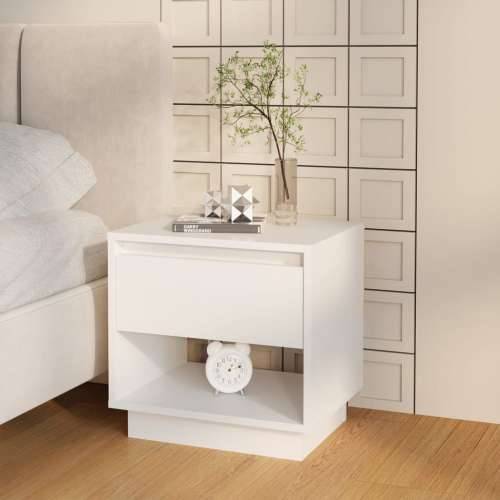 Noćni ormarići 2 kom bijeli 45x34x44 cm konstruirano drvo - Bijela 2 Cijena