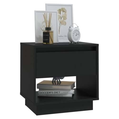 Noćni ormarići 2 kom crni 45x34x44 cm konstruirano drvo - Crna 2 Cijena