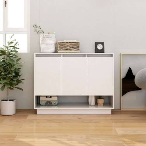 Komoda bijela 97 x 31 x 75 cm od konstruiranog drva - Bijela 1 Cijena
