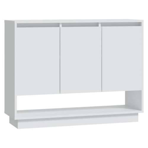 Komoda bijela 97 x 31 x 75 cm od konstruiranog drva - Bijela 1 Cijena