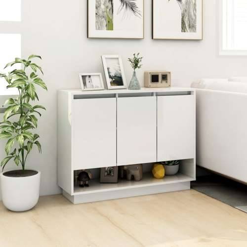 Komoda bijela 97 x 31 x 75 cm od konstruiranog drva - Bijela 1 Cijena
