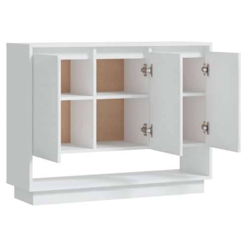 Komoda bijela 97 x 31 x 75 cm od konstruiranog drva - Bijela 1 Cijena