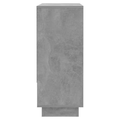 Komoda siva boja betona 97x31x75 cm od konstruiranog drva - Beton siva 1 Cijena