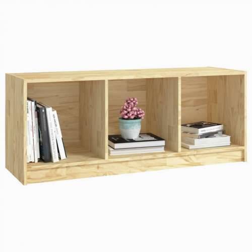 TV ormarić 104 x 33 x 41 cm od masivne borovine - Prirodna 1 Cijena