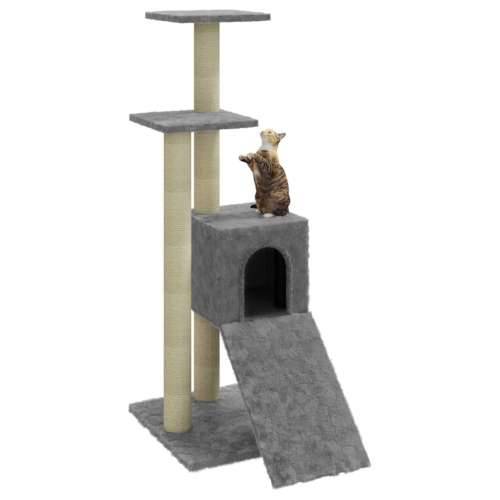 Penjalica za mačke sa stupovima za grebanje svjetlosiva 92 cm Cijena