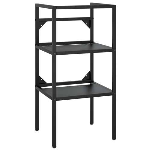 Okvir za kupaonski Lavabo - Umivaonik crni 40 x 38 x 83 cm željezni - Crna 40 x 38 x 83 cm 1 Cijena