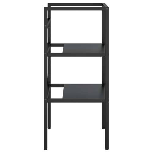 Okvir za kupaonski Lavabo - Umivaonik crni 40 x 38 x 83 cm željezni - Crna 40 x 38 x 83 cm 1 Cijena