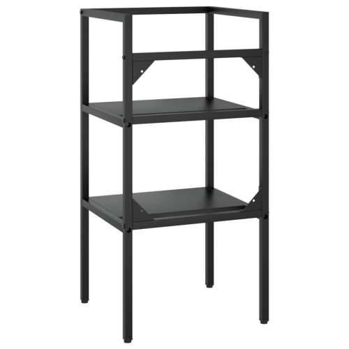 Okvir za kupaonski Lavabo - Umivaonik crni 40 x 38 x 83 cm željezni - Crna 40 x 38 x 83 cm 1 Cijena