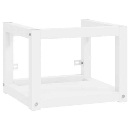Zidni okvir za kupaonski Lavabo - Umivaonik bijeli 40x38x31 cm željezni - Bijela 40 x 38 x 31 cm 1 Cijena