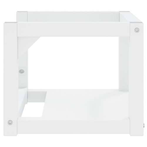 Zidni okvir za kupaonski Lavabo - Umivaonik bijeli 40x38x31 cm željezni - Bijela 40 x 38 x 31 cm 1 Cijena