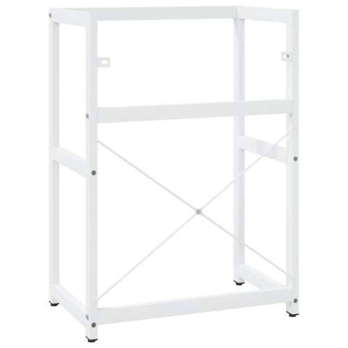 Okvir za kupaonski Lavabo - Umivaonik bijeli 59 x 38 x 83 cm željezni - Bijela 59 x 38 x 83 cm 1 Cijena