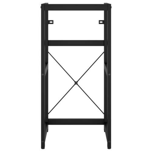 Okvir za kupaonski Lavabo - Umivaonik crni 40 x 38 x 83 cm željezni - Crna 40 x 38 x 83 cm 1 Cijena