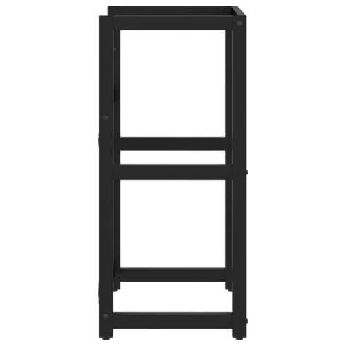 Okvir za kupaonski Lavabo - Umivaonik crni 40 x 38 x 83 cm željezni - Crna 40 x 38 x 83 cm 1 Cijena
