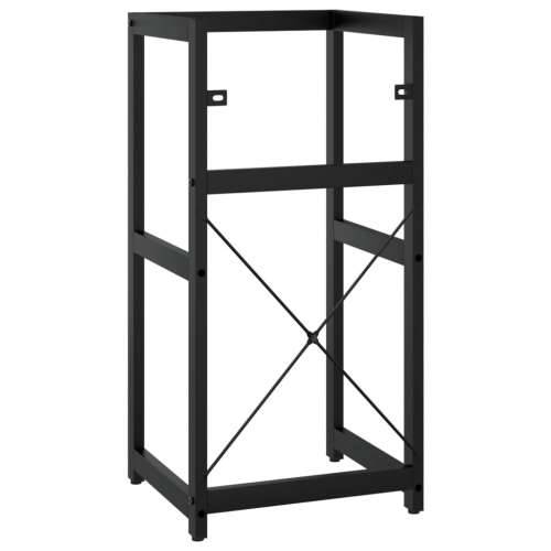 Okvir za kupaonski Lavabo - Umivaonik crni 40 x 38 x 83 cm željezni - Crna 40 x 38 x 83 cm 1 Cijena