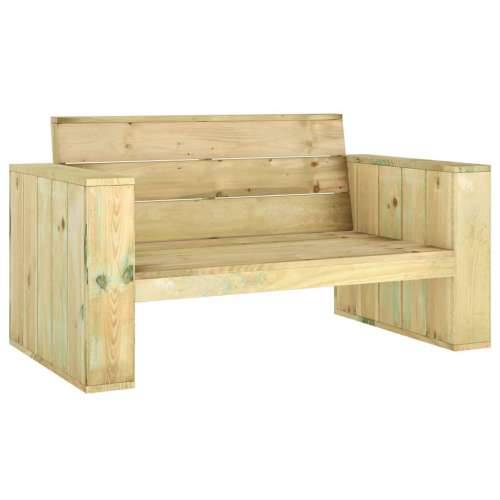 Vrtna klupa 139 cm od impregnirane borovine 139 x 76 x 74 cm 1 Cijena