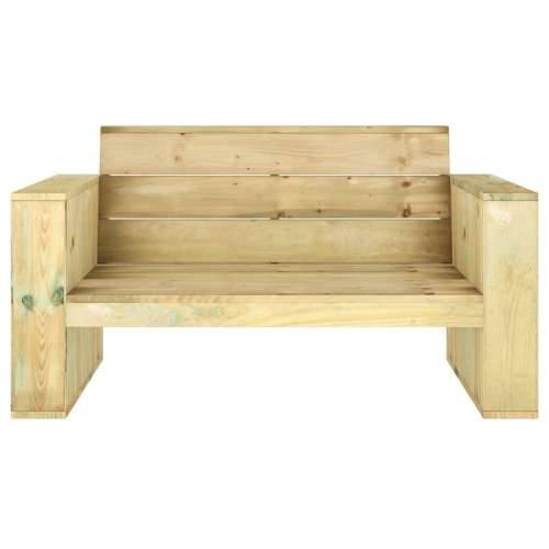 Vrtna klupa 139 cm od impregnirane borovine 139 x 76 x 74 cm 1 Cijena
