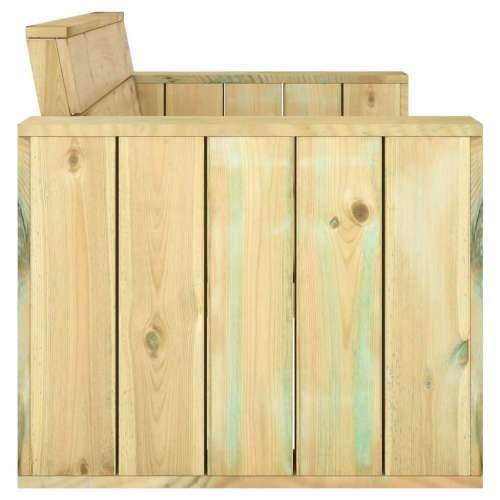 Vrtna klupa 139 cm od impregnirane borovine 139 x 76 x 74 cm 1 Cijena