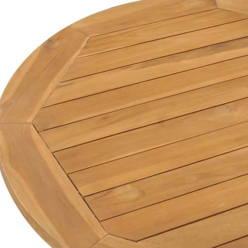 Vrtni stol - Blagovaonski stol Ø 90 x 75 cm od masivne tikovine - 90 x 75 cm 1 Cijena