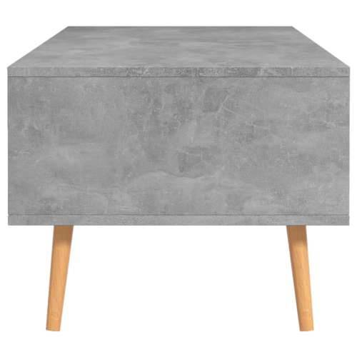 Stolić za kavu boja betona 100 x 49,5 x 43 cm konstruirano drvo - Beton siva 1 Cijena
