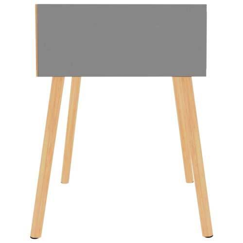 Noćni ormarići 2 kom sivi 40 x 40 x 56 cm konstruirano drvo - Siva 2 Cijena