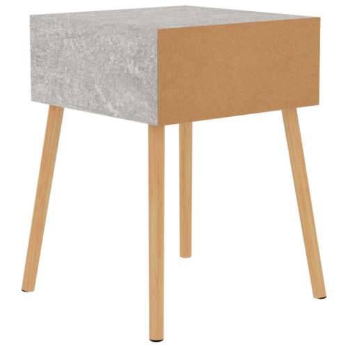 Noćni ormarići 2 kom boja betona 40x40x56 cm konstruirano drvo Beton siva 2 Cijena