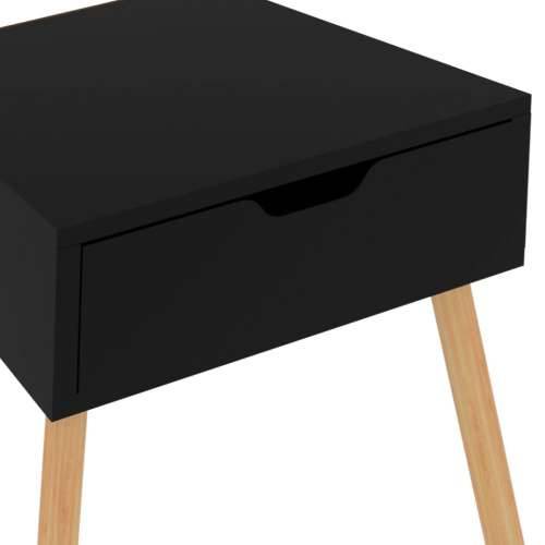Noćni ormarić visoki sjaj crni 40x40x56 cm konstruirano drvo - visoko sjajno crna 1 Cijena