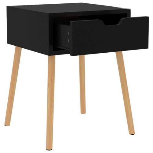 Noćni ormarići 2 kom sjajni crni 40x40x56 cm konstruirano drvo - visoko sjajno crna 2 Cijena