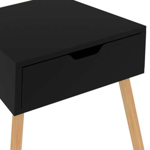 Noćni ormarići 2 kom sjajni crni 40x40x56 cm konstruirano drvo - visoko sjajno crna 2 Cijena