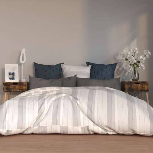 Noćni ormarići 2 kom boja hrasta 40x40x56 cm konstruirano drvo Dimljeni hrast 2 Cijena