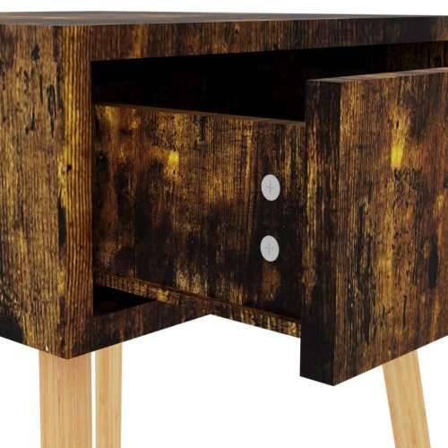 Noćni ormarići 2 kom boja hrasta 40x40x56 cm konstruirano drvo Dimljeni hrast 2 Cijena