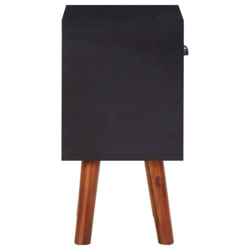 Noćni ormarić od masivnog bagremovog drva 40 x 30 x 57 cm - 1 Cijena
