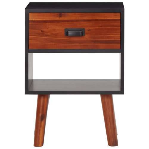 Noćni ormarići od masivnog bagremovog drva 2 kom 40x30x57 cm - 2 Cijena