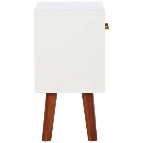 Noćni ormarić od masivnog bagremovog drva 40 x 30 x 57 cm - 1 Cijena
