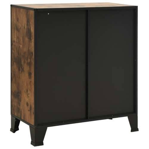 Ormarić za pohranu rustično smeđi 72 x 36 x 82 cm metal i MDF - rustikalnosmeđa 1 Cijena