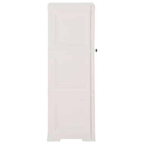 Plastični ormarić 40 x 43 x 125 cm izgled drva angora bijeli Bijela 40 x 43 x 125 cm 1 Cijena