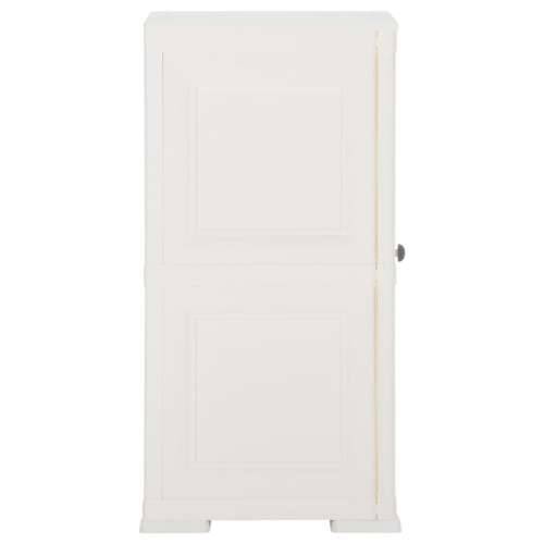 Plastični ormarić 40 x 43 x 85,5 cm izgled drva angora bijeli - Bijela 40 x 43 x 85.5 cm 1 Cijena
