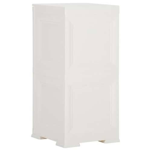 Plastični ormarić 40 x 43 x 85,5 cm izgled drva angora bijeli - Bijela 40 x 43 x 85.5 cm 1 Cijena