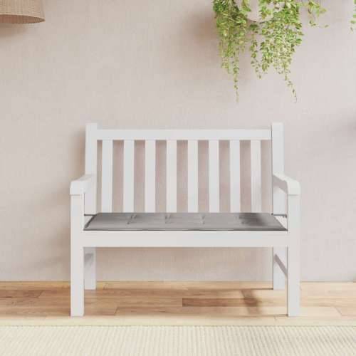 Jastuk za vrtnu klupu sivi 100x50x4 cm od tkanine Oxford - Siva 100 x 50 x 3 cm 1 Cijena