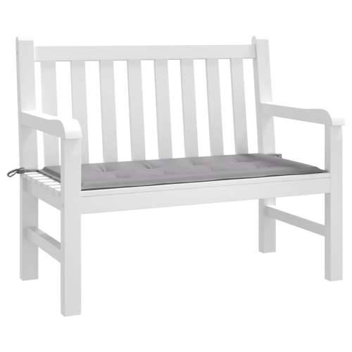 Jastuk za vrtnu klupu sivi 100x50x4 cm od tkanine Oxford - Siva 100 x 50 x 3 cm 1 Cijena