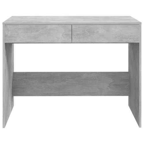 Radni stol boja betona 101 x 50 x 76,5 cm od konstruiranog drva - Beton siva Cijena
