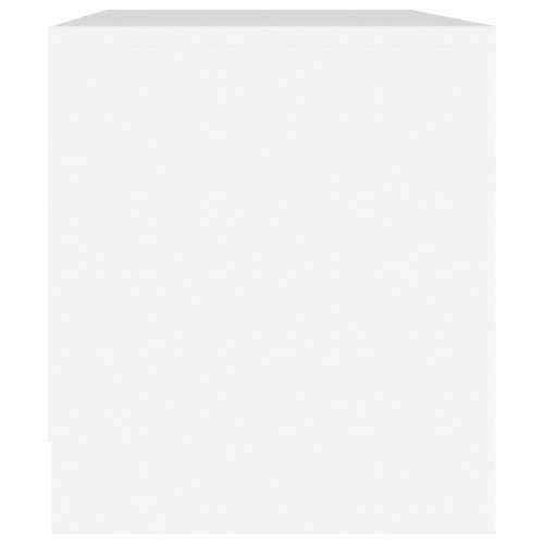 TV ormarić bijeli 90 x 35 x 40 cm od iverice - Bijela 1 Cijena