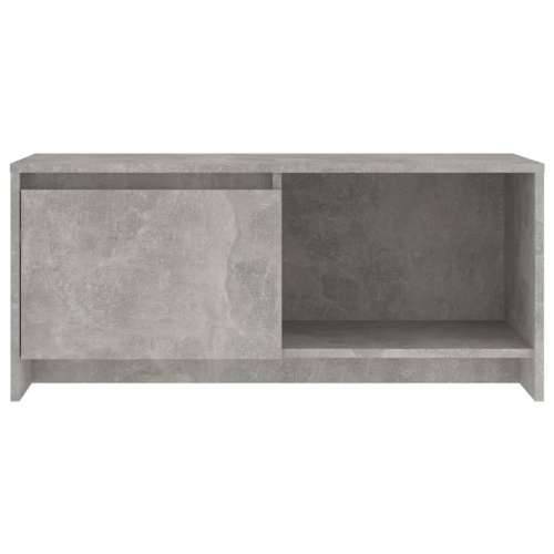 TV ormarić boja betona 90 x 35 x 40 cm od konstruiranog drva - Beton siva 1 Cijena