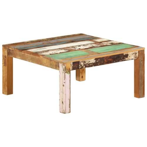 Stolić za kavu 80 x 80 x 40 cm od masivnog obnovljenog drva - 80 x 80 x 40 cm 1 masivno obnovljeno drvo Cijena