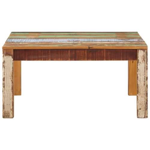 Stolić za kavu 80 x 80 x 40 cm od masivnog obnovljenog drva - 80 x 80 x 40 cm 1 masivno obnovljeno drvo Cijena