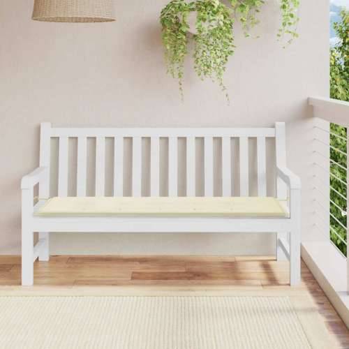 Jastuk za vrtnu klupu krem 150x50x4 cm od tkanine Oxford - Krema 150 x 50 x 3 cm 1 Cijena