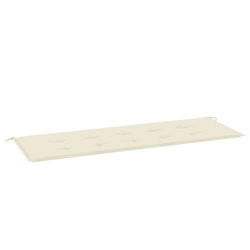 Jastuk za vrtnu klupu krem 150x50x4 cm od tkanine Oxford - Krema 150 x 50 x 3 cm 1 Cijena